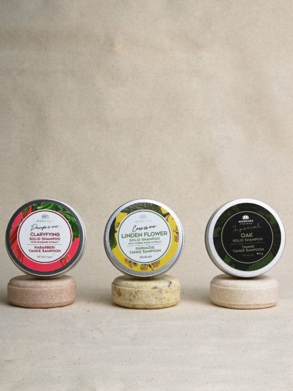 Clarifying Solid Shampoo With Rhubarb Extract – Image 2