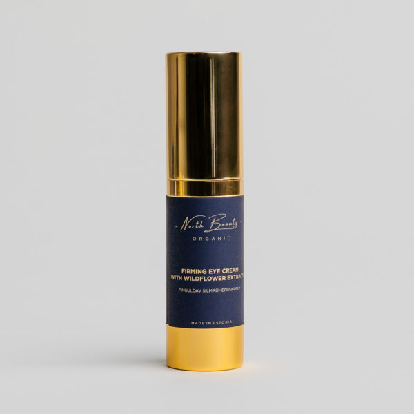 Firming Eye Cream with Hyaluronic Acid and Flower Extracts, 15ml – Image 4