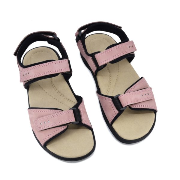 Liiva Women's Leather Sandals - Pink – Image 2