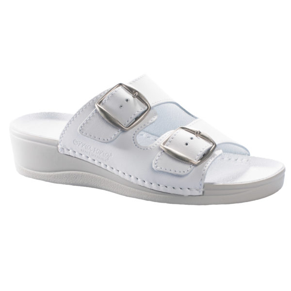 Anne Healed Sandals - White – Image 2