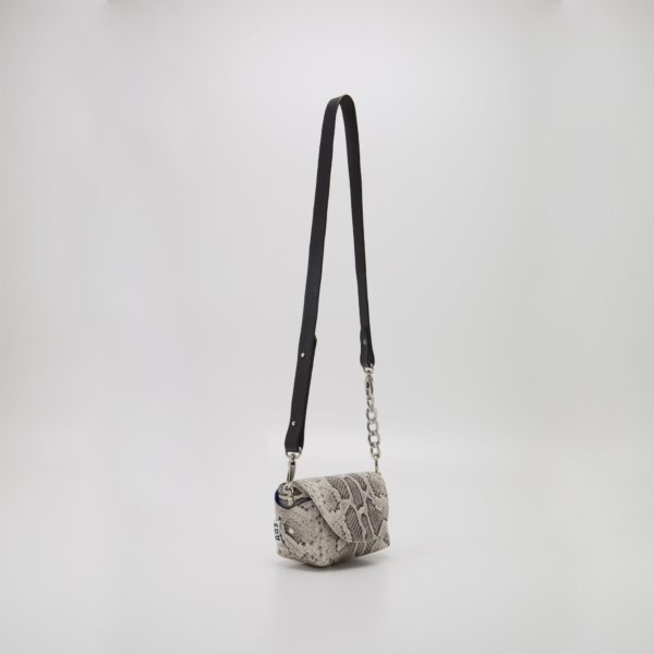 Handmade Leather Shoulder - Snake Print – Image 4
