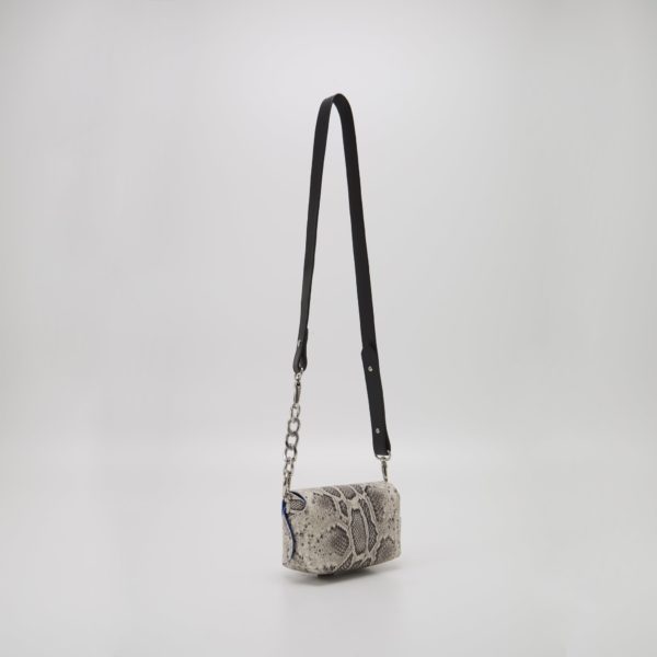 Handmade Leather Shoulder - Snake Print – Image 3