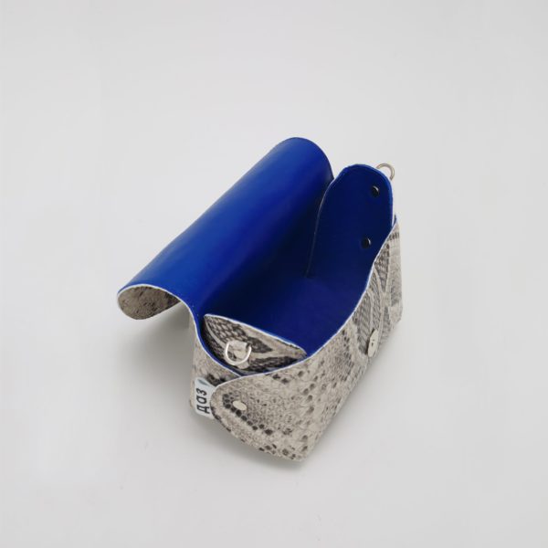 Handmade Leather Shoulder - Snake Print – Image 5